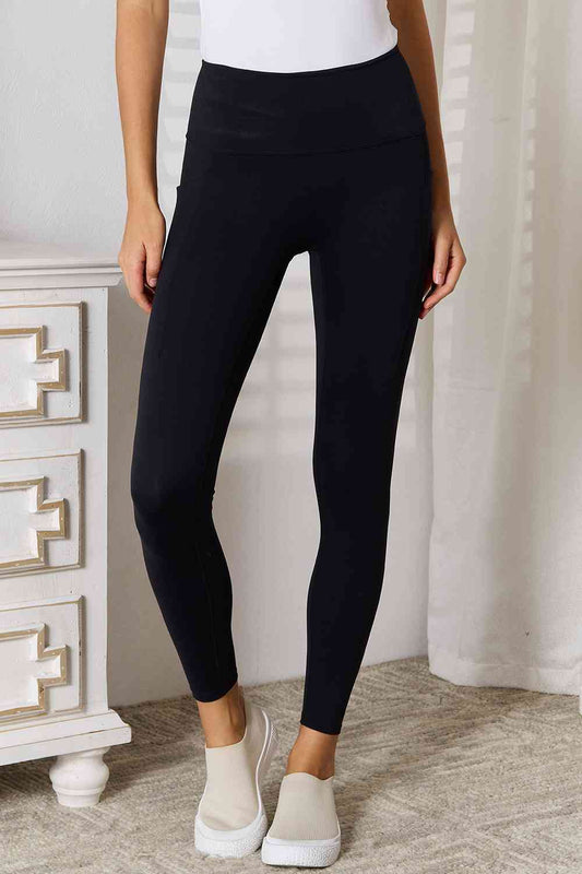 Leggings deportivos de cintura ancha Basic Bae