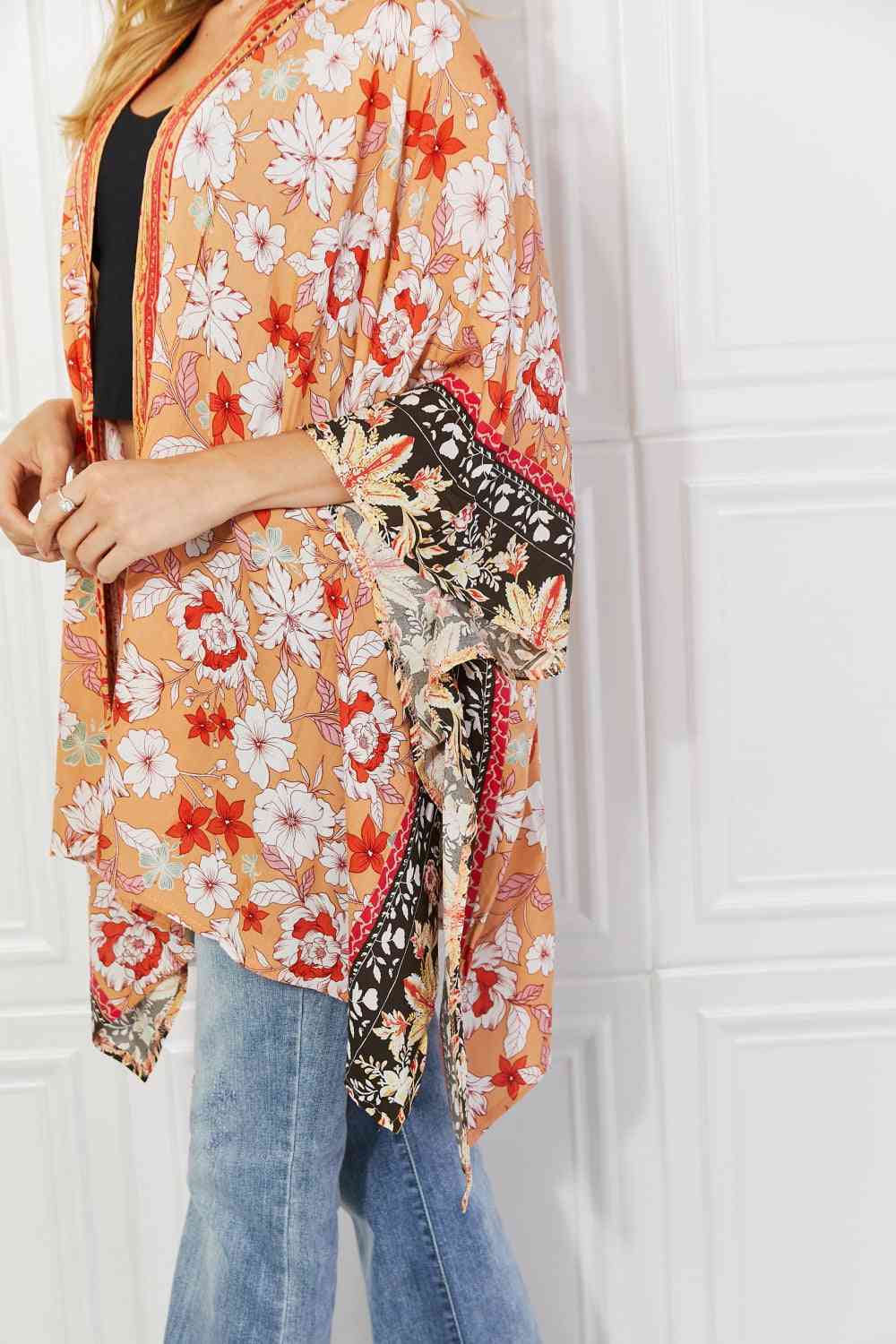 Kimono de encubrimiento Peachy Keen de Justin Taylor