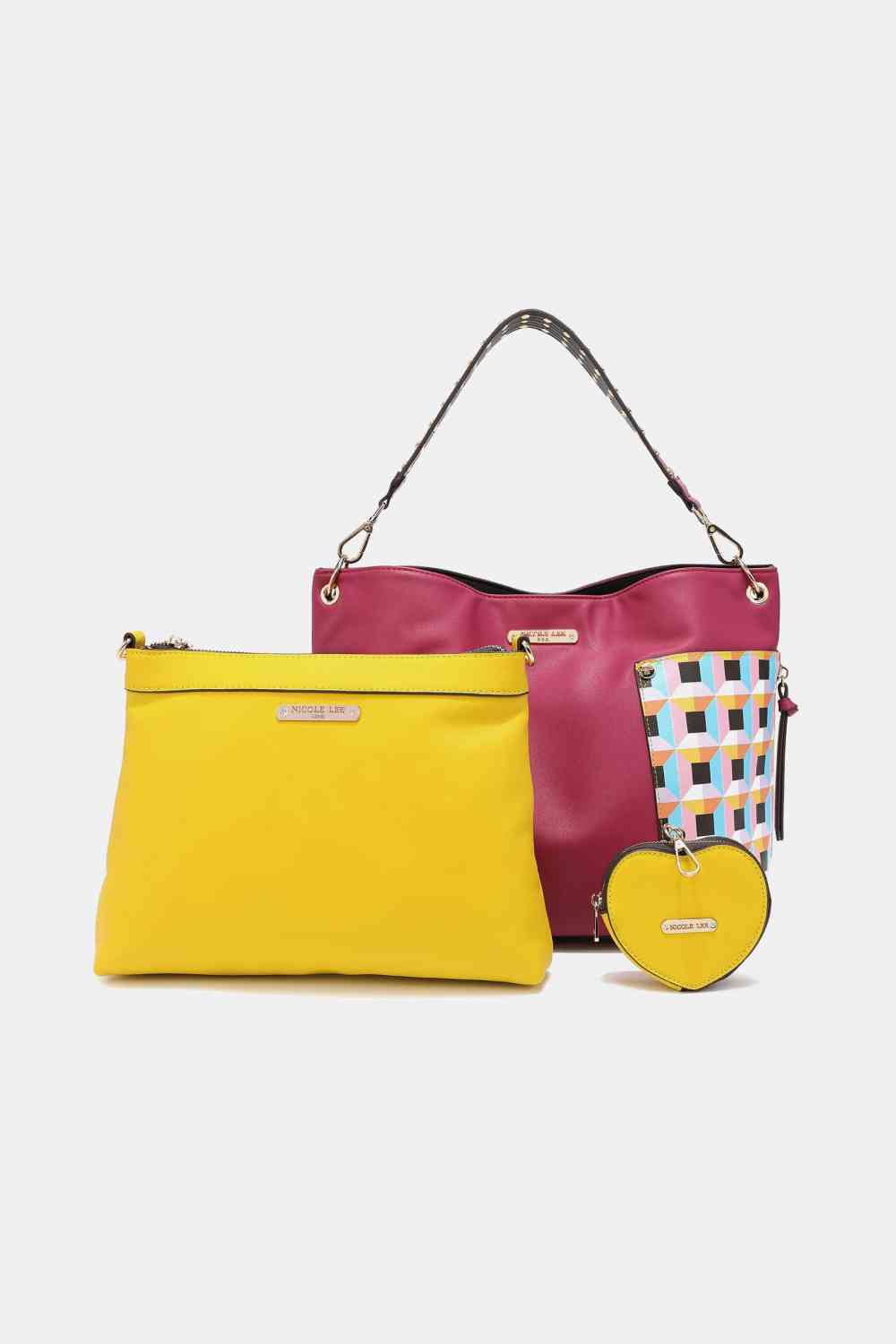 Nicole Lee USA Quihn - Juego de bolsos de 3 piezas